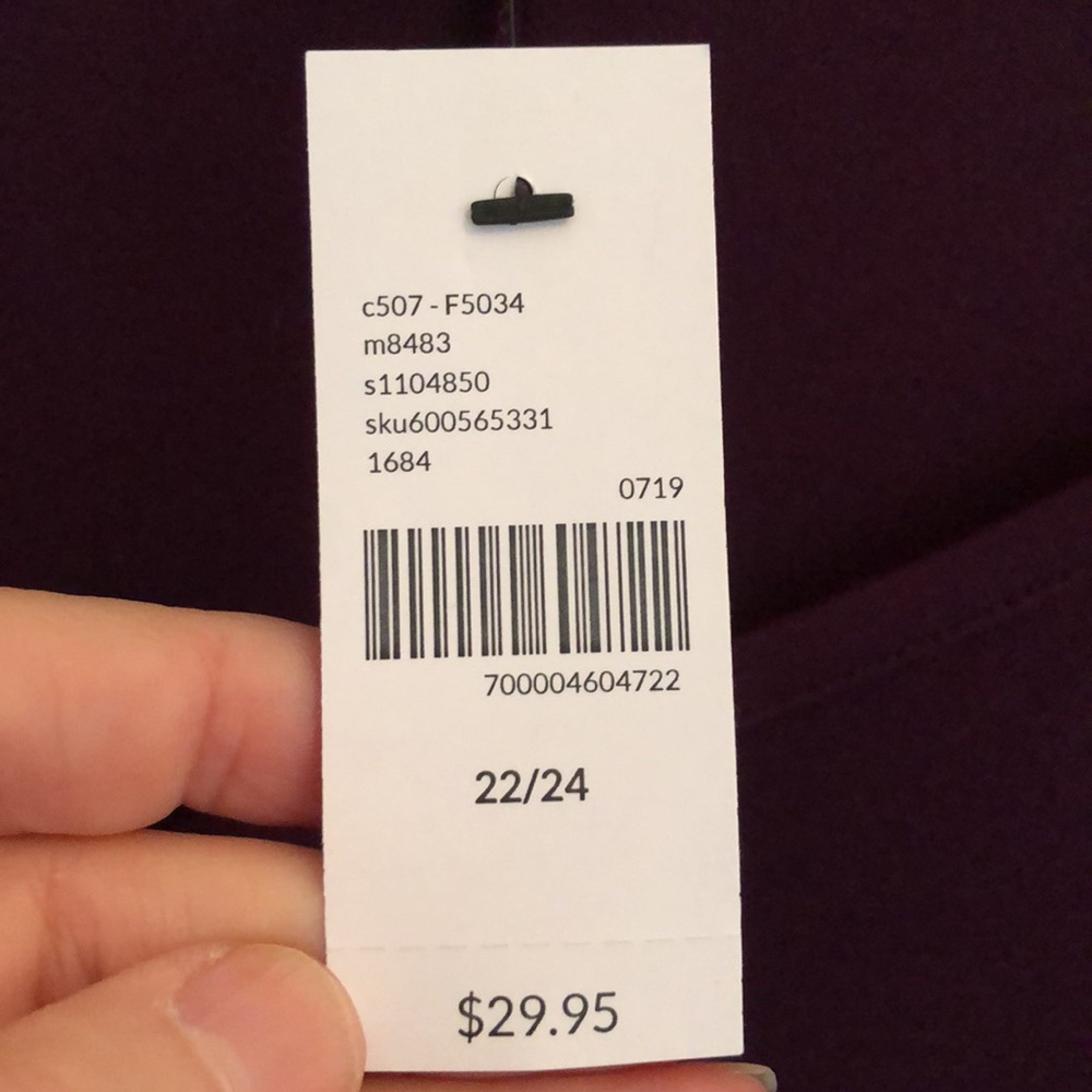 Lane Bryant Tunic Top Sz 22/24 - Picture 3 of 9